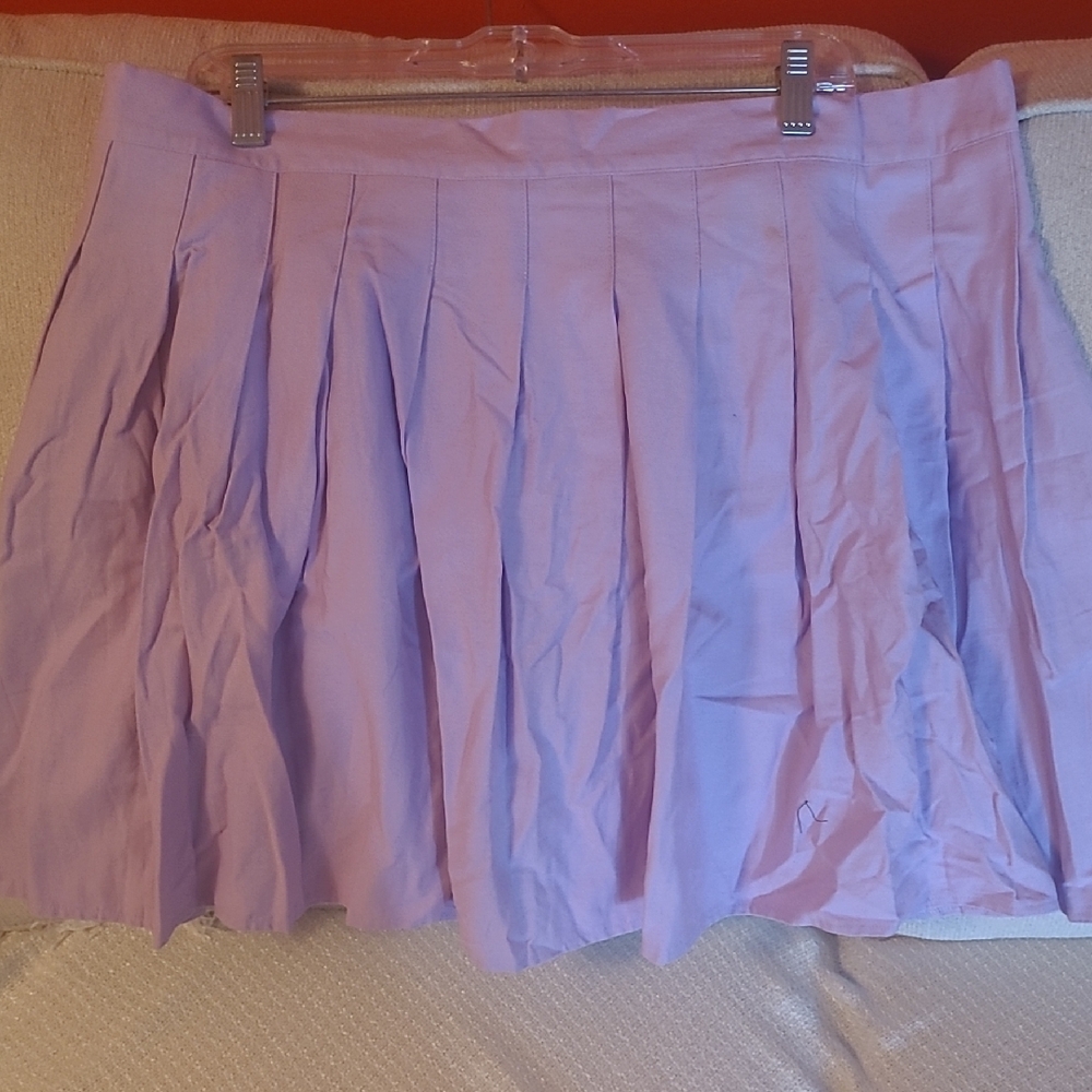 2 For $45 Lavender Pleated Women's Skirt (Skort)